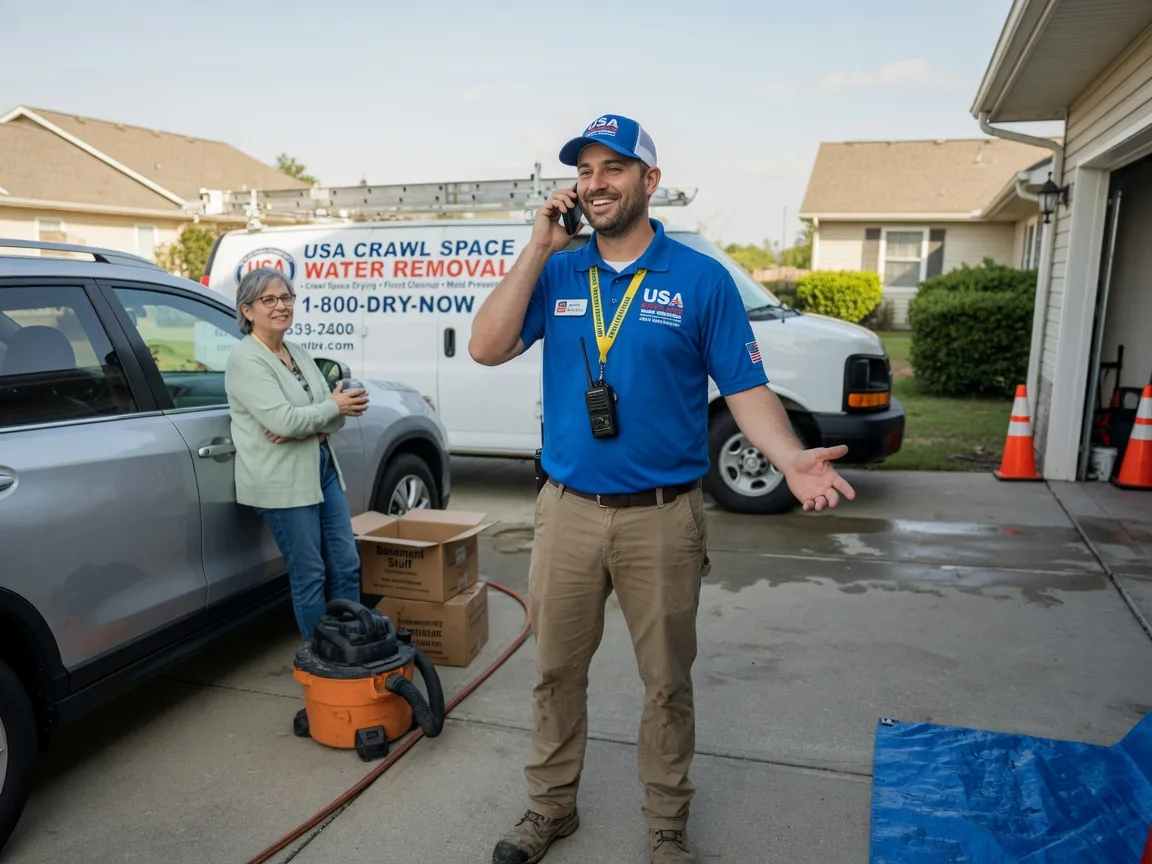 Crawl Space Water Removal Watts, OK FAQs